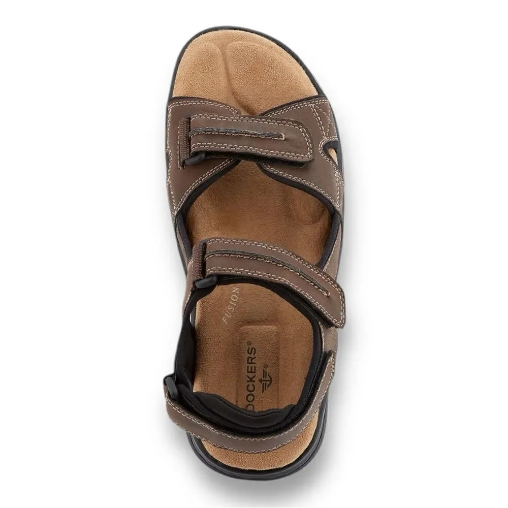 DOCKERS Men's Newpage Briar Sandals in the Size 12 W